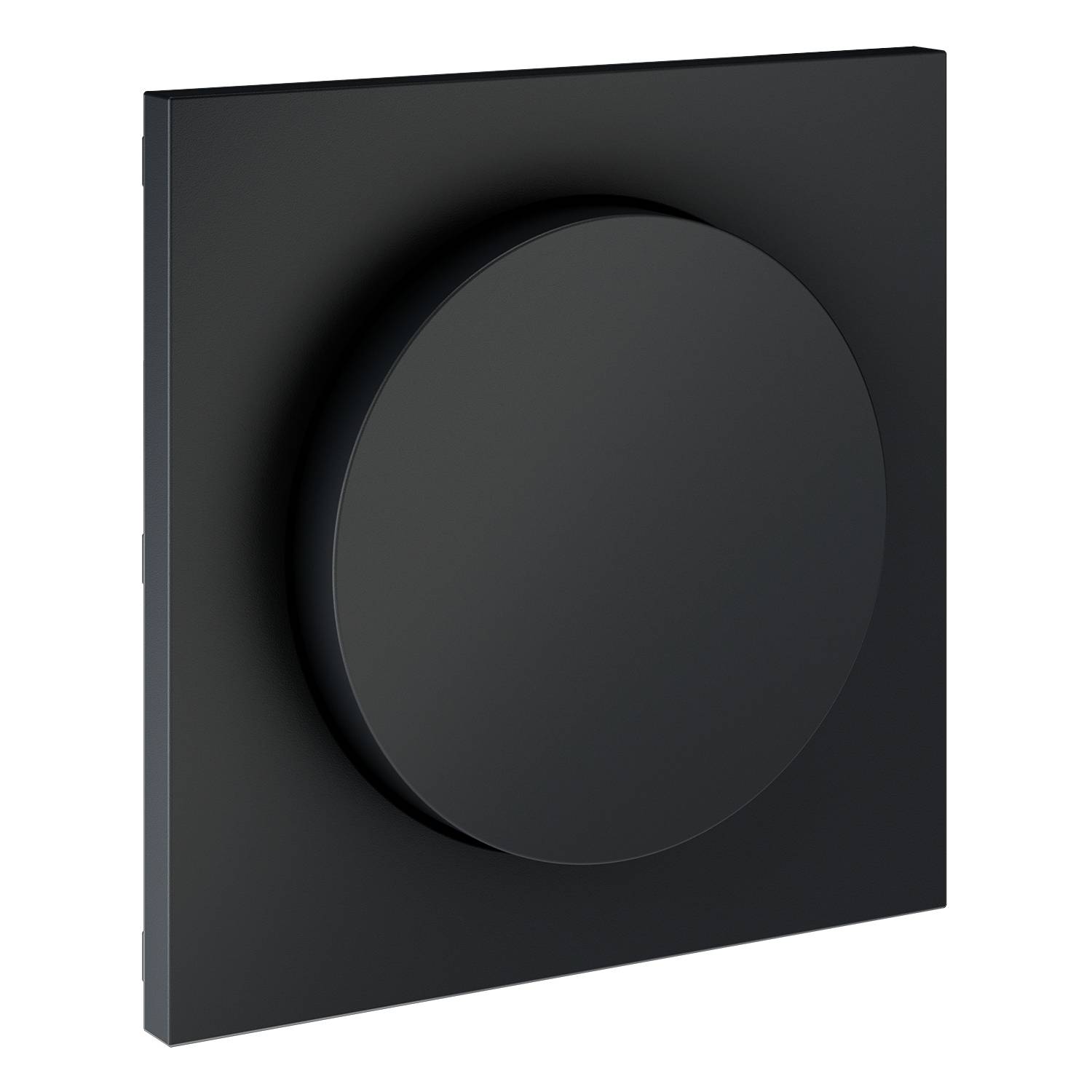 Лицевая панель для светорегулятора поворотно-нажимного Voltum S70 VLS002007 графит