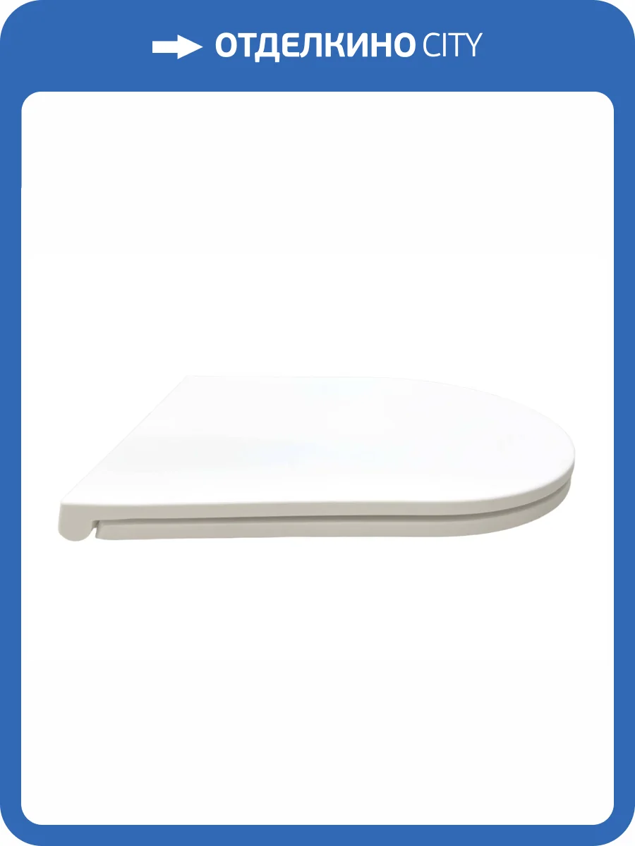 Сиденье для унитаза Aquatek Европа/Вега AQ0105-MW белое матовое фото 8