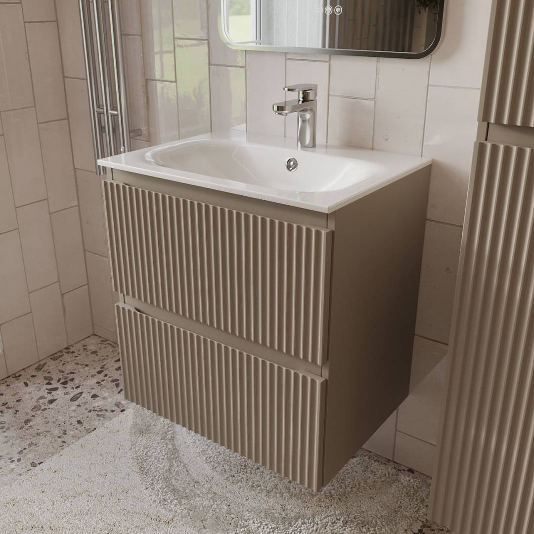 Тумба с раковиной Terminus Sicilia SIC10602200501O капучино, 80x62