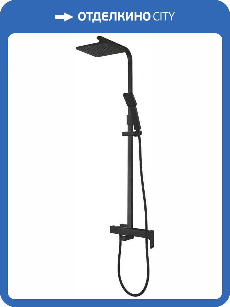 Душевая стойка Aquanet Gotic AF440-72-S-B фото 5