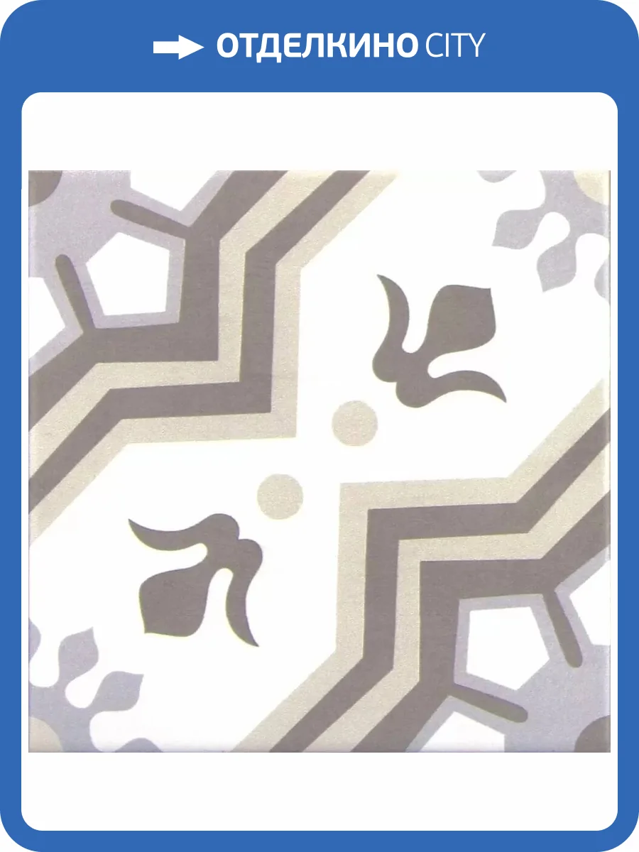 Декор Monopole Elene Sky 18.7x18.7 фото 3