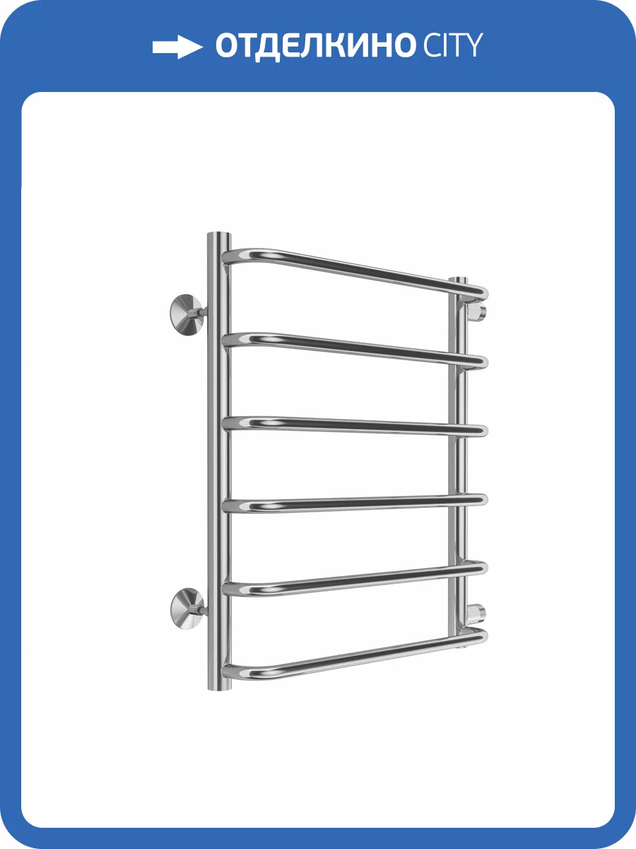 Полотенцесушитель Terminus Стандарт П6 50х60, водяной фото 4