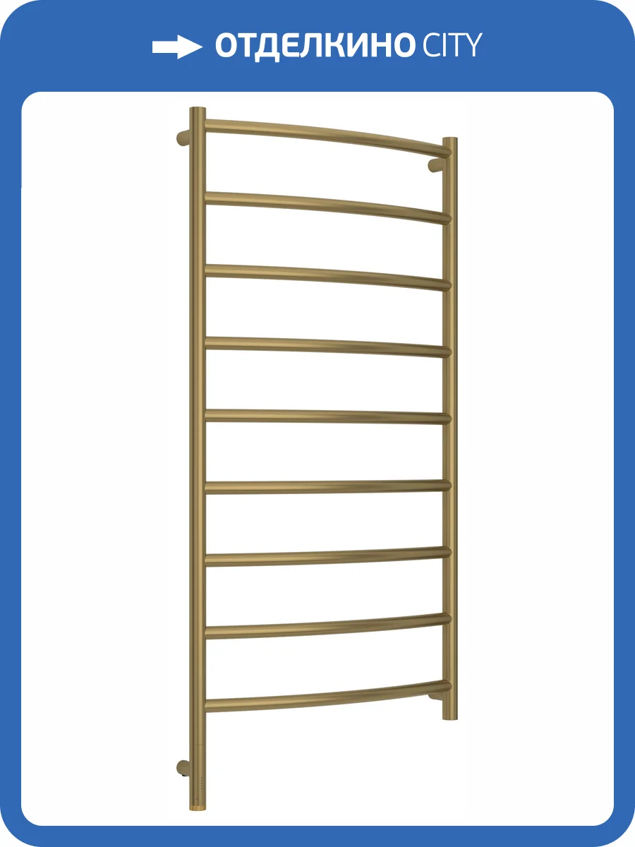 Полотенцесушитель электрический Сунержа Галант 3.1 32-6000-1260 Золотой шёлк, 120x60 фото 5