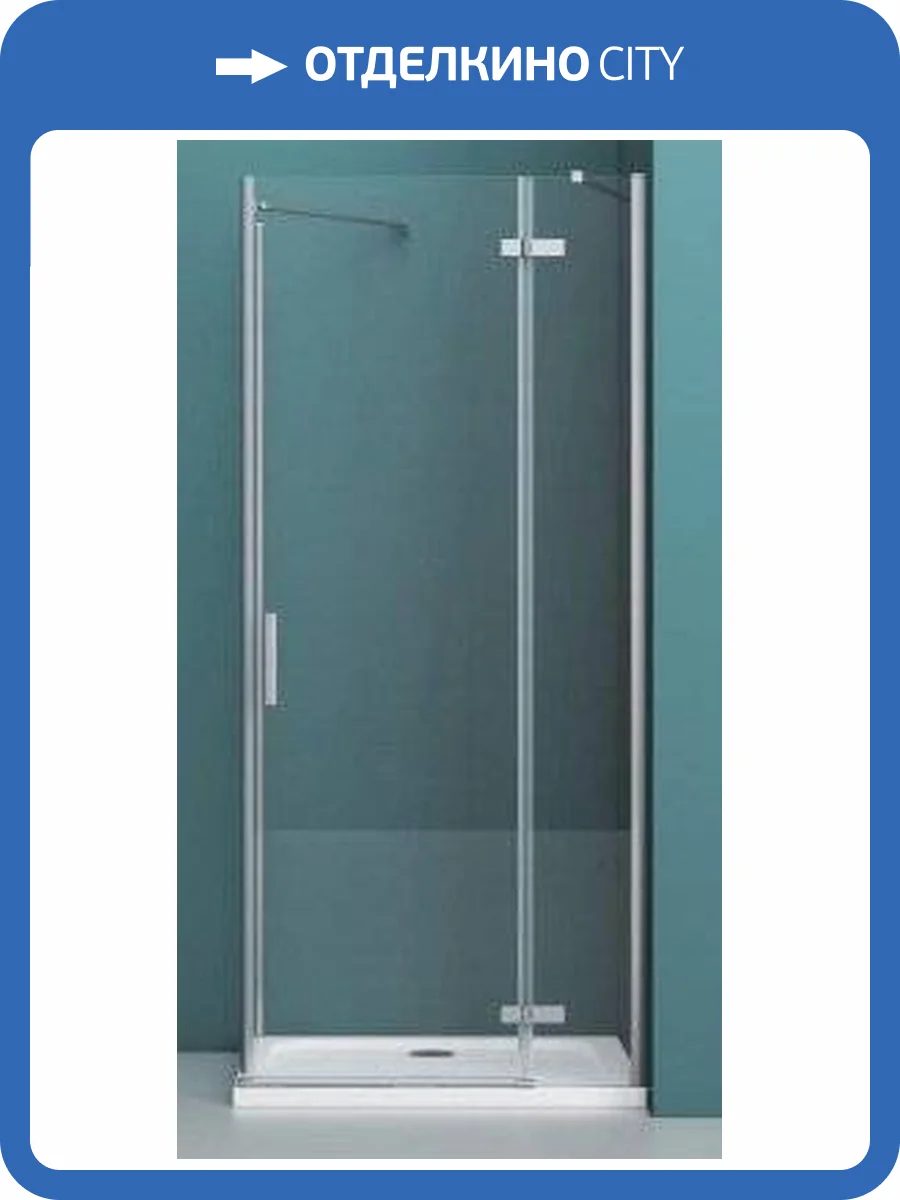 Душевая дверь BelBagno KRAFT-60/60-C-Cr-R фото 3