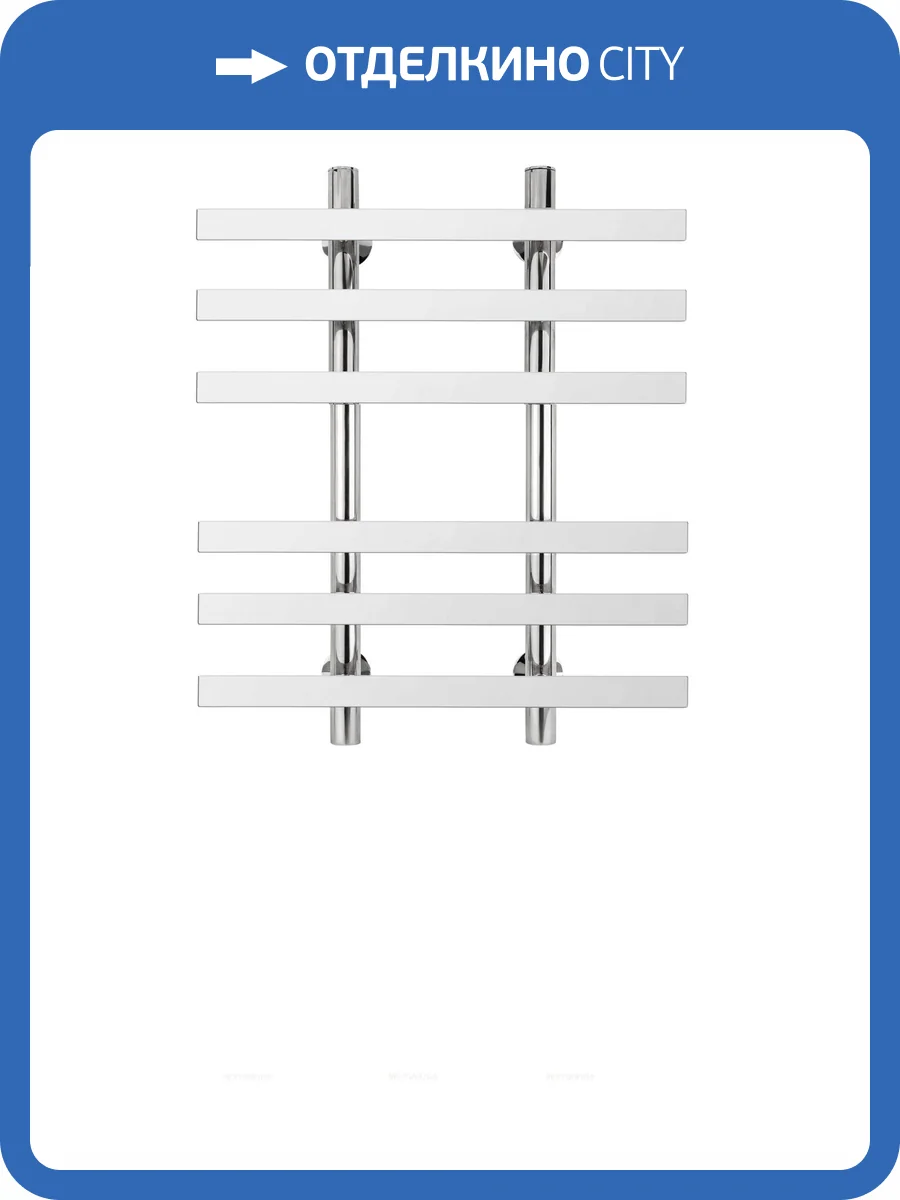 Полотенцесушитель электрический Secado Понтида 4603759409368 4 60x20x50, R, хром фото 3