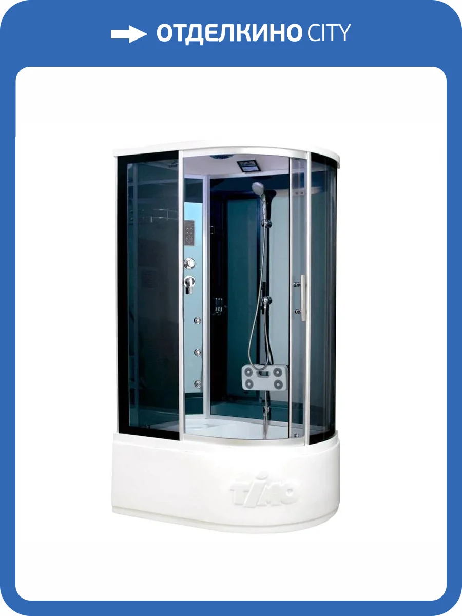 Душевая кабина Timo Standart T-1110 L с высоким поддоном, с сиденьем фото 10