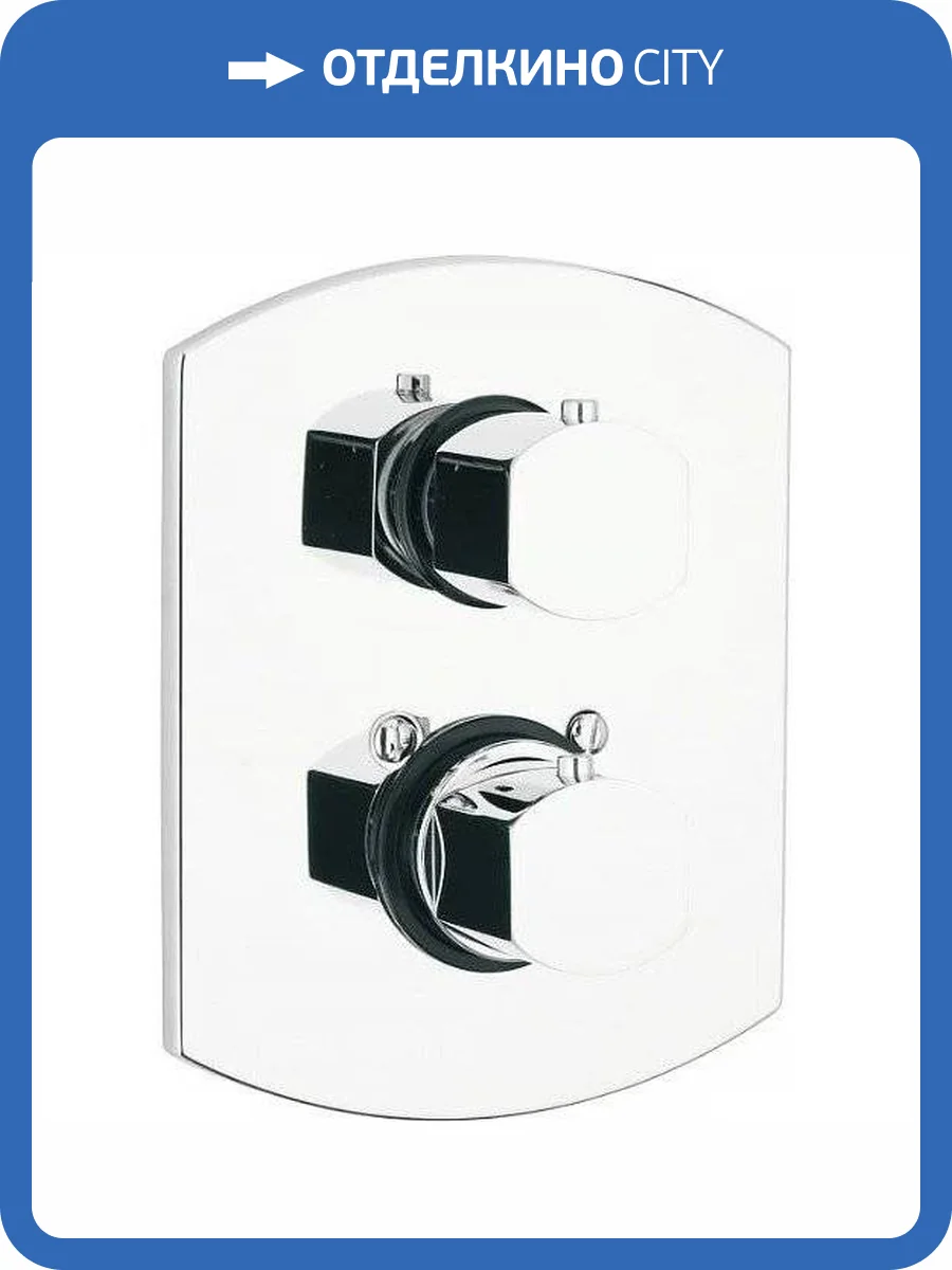 Смеситель для душа Paini Ovo 86CR690TH термостатический, с внутренней частью фото 3