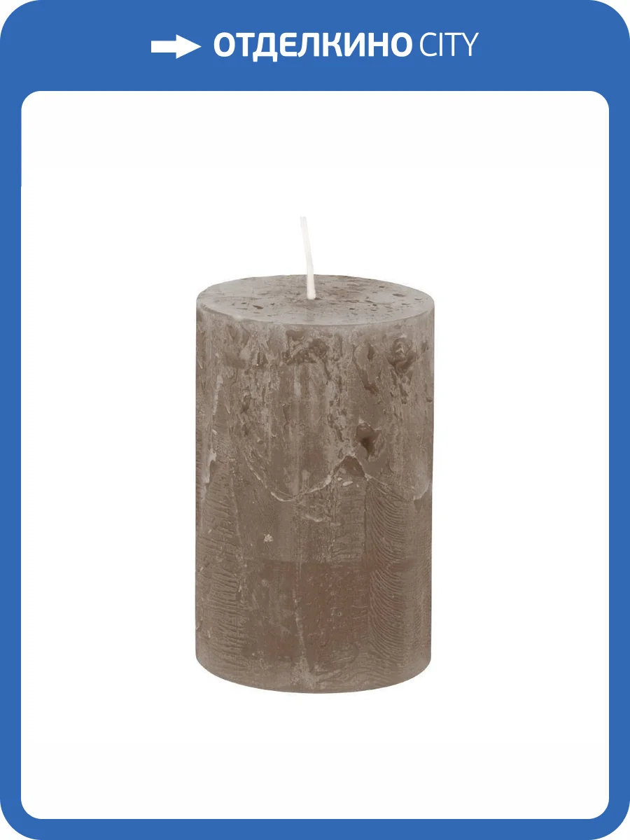 Свеча декоративная Eglo Glenbarr 422572 светло-коричневый парафин (7x11) фото 3