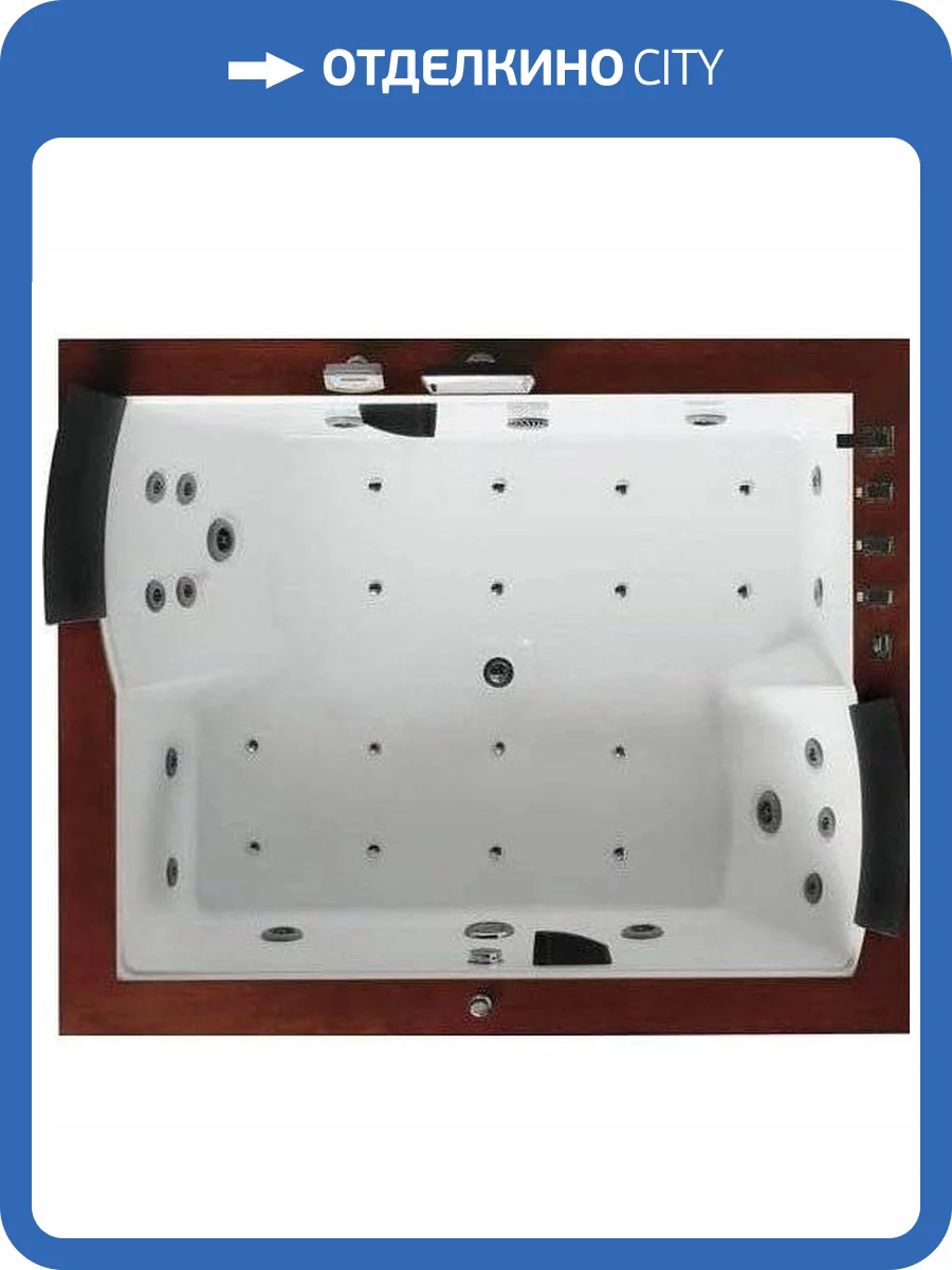 Акриловая ванна Gemy G9052 II K R 186x151 фото 7