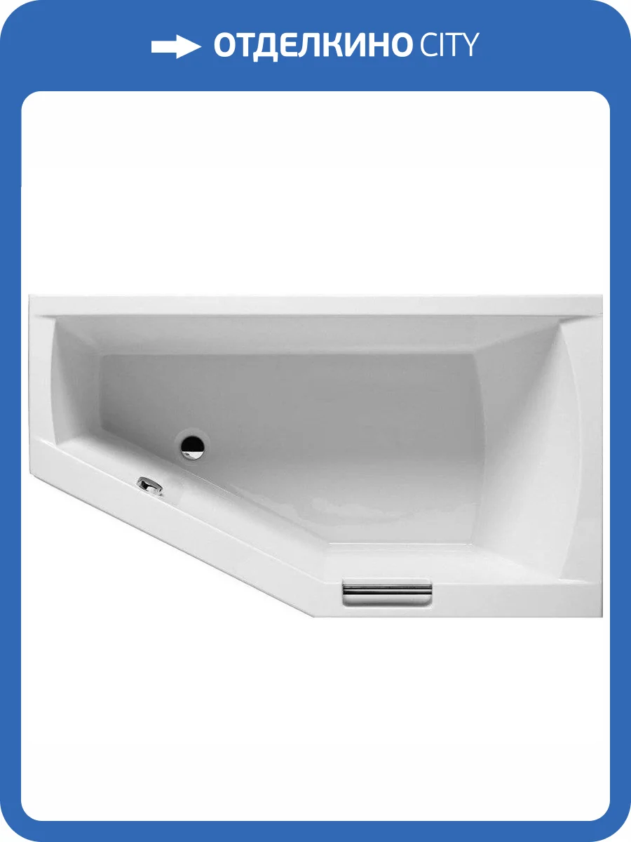 Акриловая ванна Riho Geta 170x90 левая фото 7