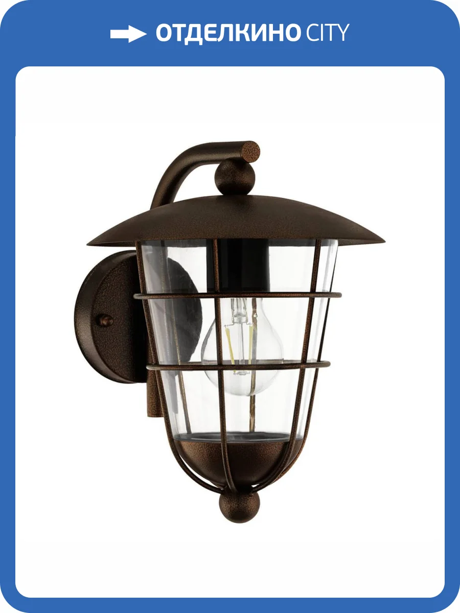 Уличный настенный светильник Eglo Pulfero 1 94855 фото 2