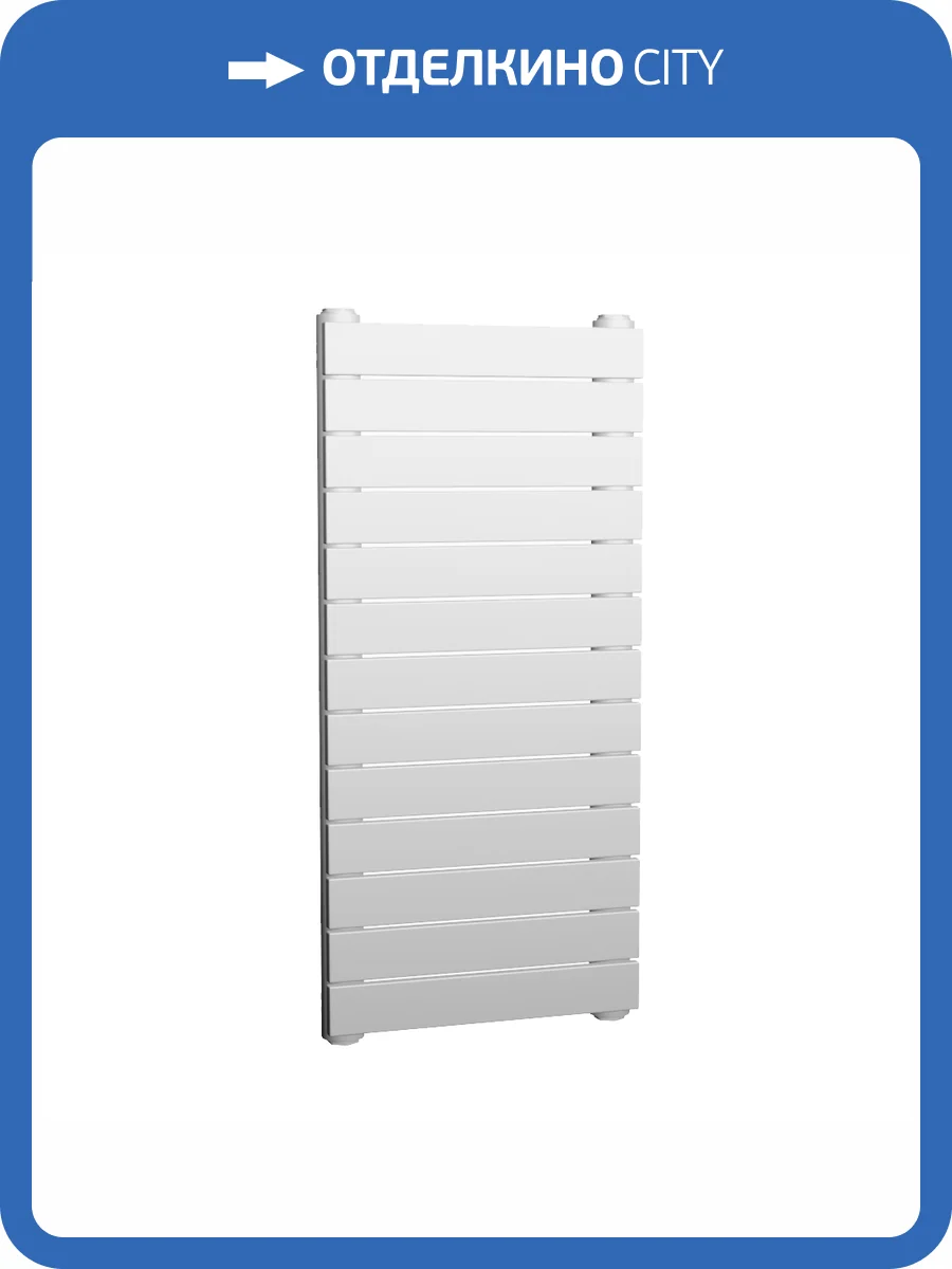 Стальной трубчатый радиатор отопления КЗТО Соло Г 1, однотрубный, 300 4 секции фото 4