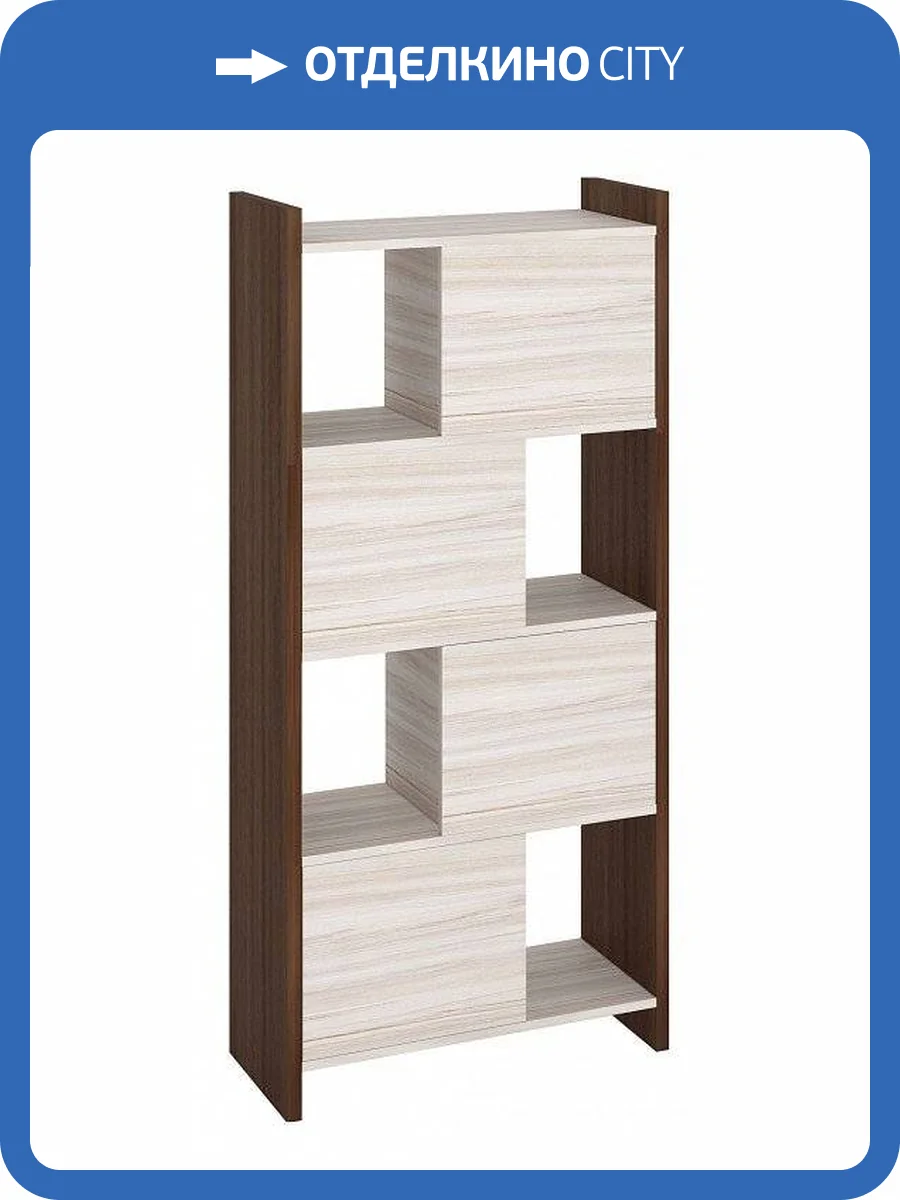 Стеллаж комбинированный Merdes Домино Лайт MER_STL-ZV_SHK фото 2