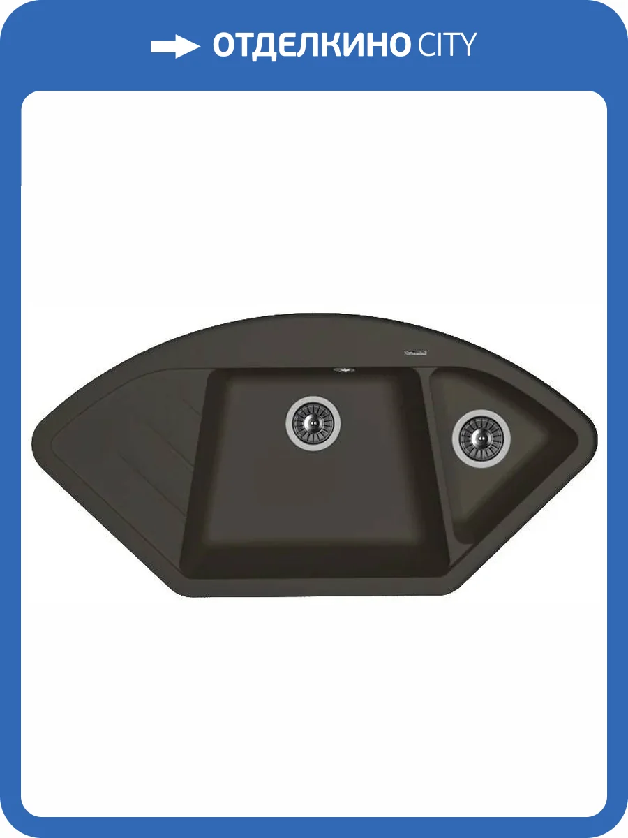 Мойка кухонная Florentina Веста 20.285.E1005.302 антрацит фото 3