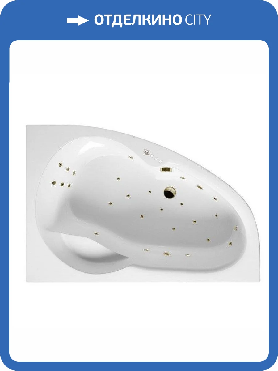 Акриловая ванна Excellent Newa ULTRA WAEX.NEP16.ULTRA.BR 160x95 правая, бронза фото 4