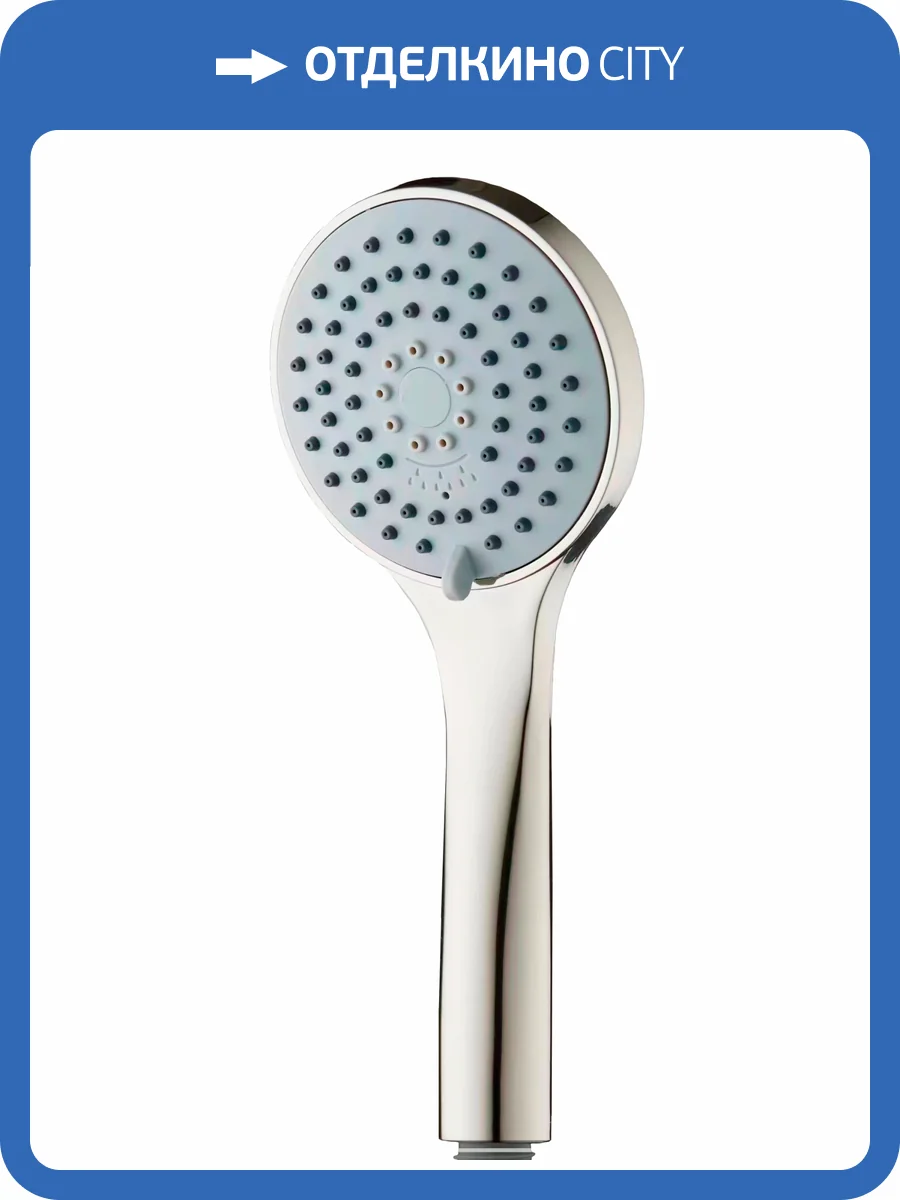 Лейка для душа ESKO SPL953 Satin хром, 110 мм фото 3