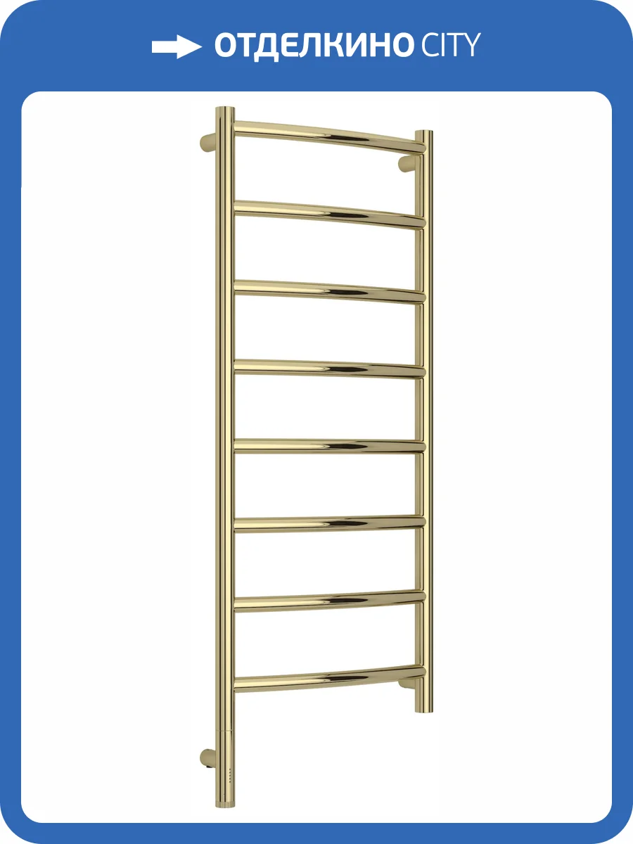 Полотенцесушитель электрический Сунержа Галант 3.1 020-6000-1040 Шампань, 100x40 фото 5
