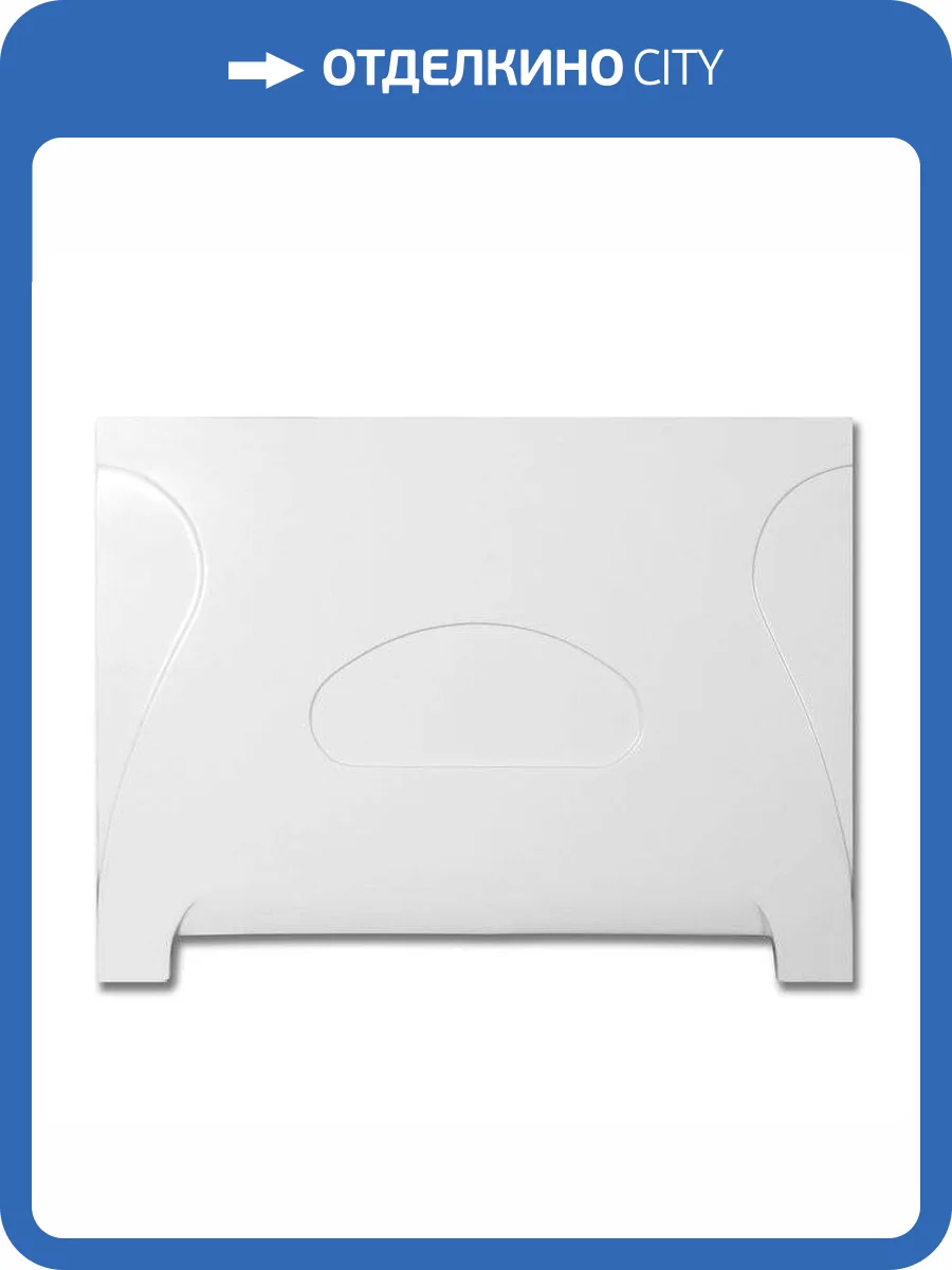 Экран торцевой Эстет Дельта ФР-00001723 900, Белый фото 2