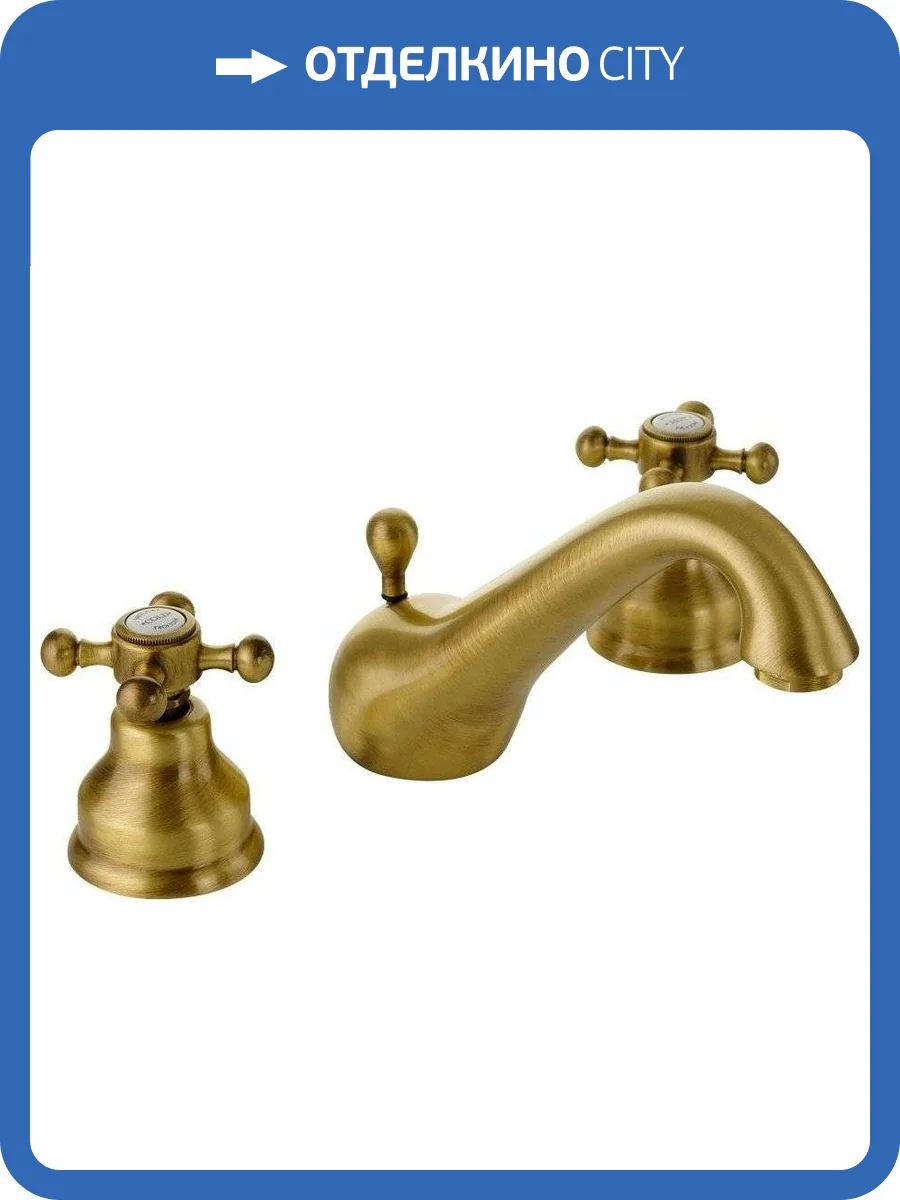 Смеситель для раковины Migliore Lady 18815 бронза фото 3