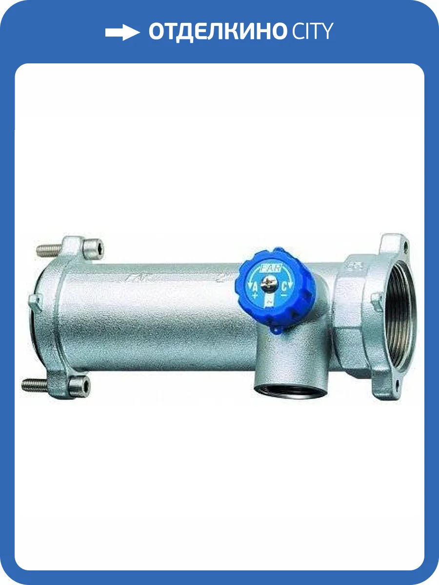 Регулирующий коллектор FAR START 1 1/2 (фланцевый) с отв. 3/4 (ВР), L=200 мм, Pn 25бар фото 2