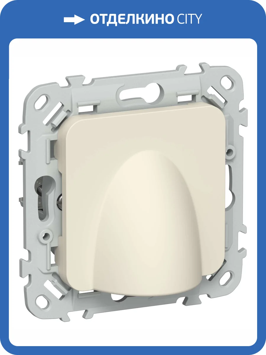 Вывод кабеля IEK Flite FI-VK10-0-K86 сливочный фото 3