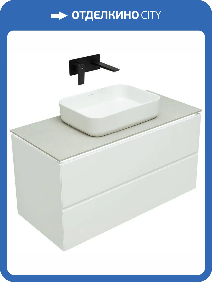 Тумба под раковину Allen Brau Infinity 1.21003.WM белый матовый, 100 фото 5