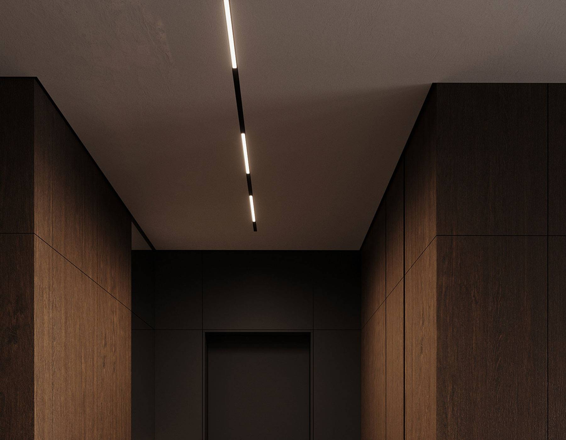 Трековый линейный светодиодный светильник Ambrella light Track System GL2320 фото 6