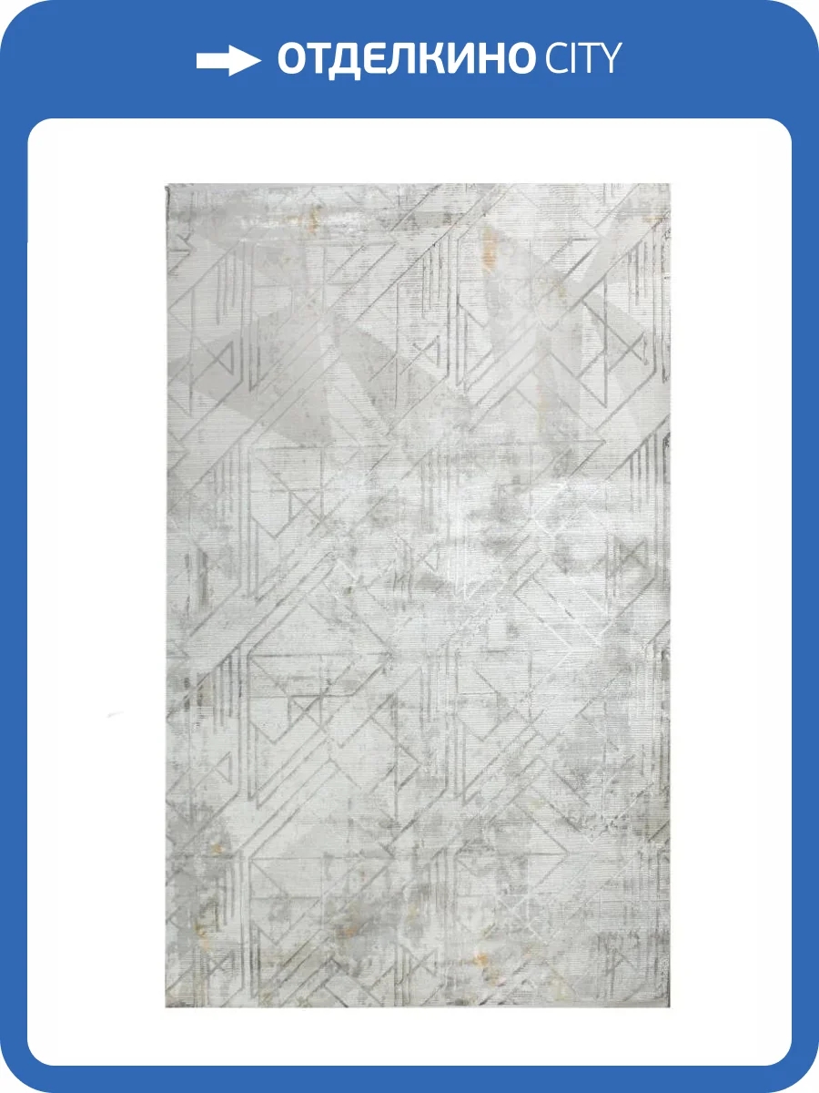 Ковер Balat Portu 2298A L.GREY_GOLD Прямоугольник 0.8x1.5 фото 2