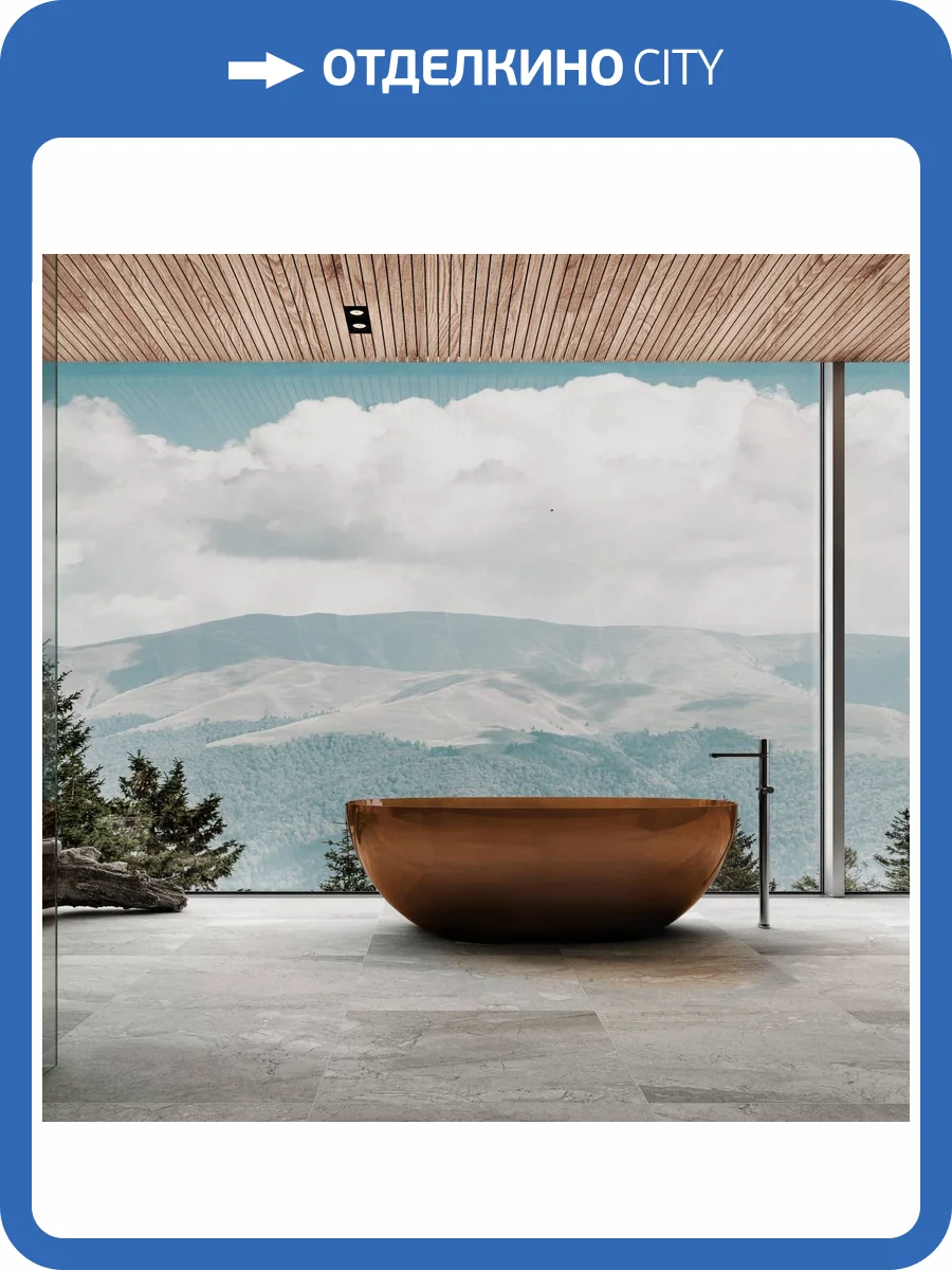 Прозрачная ванна Vincea VBT-6T01BR 170x75 янтарь фото 7