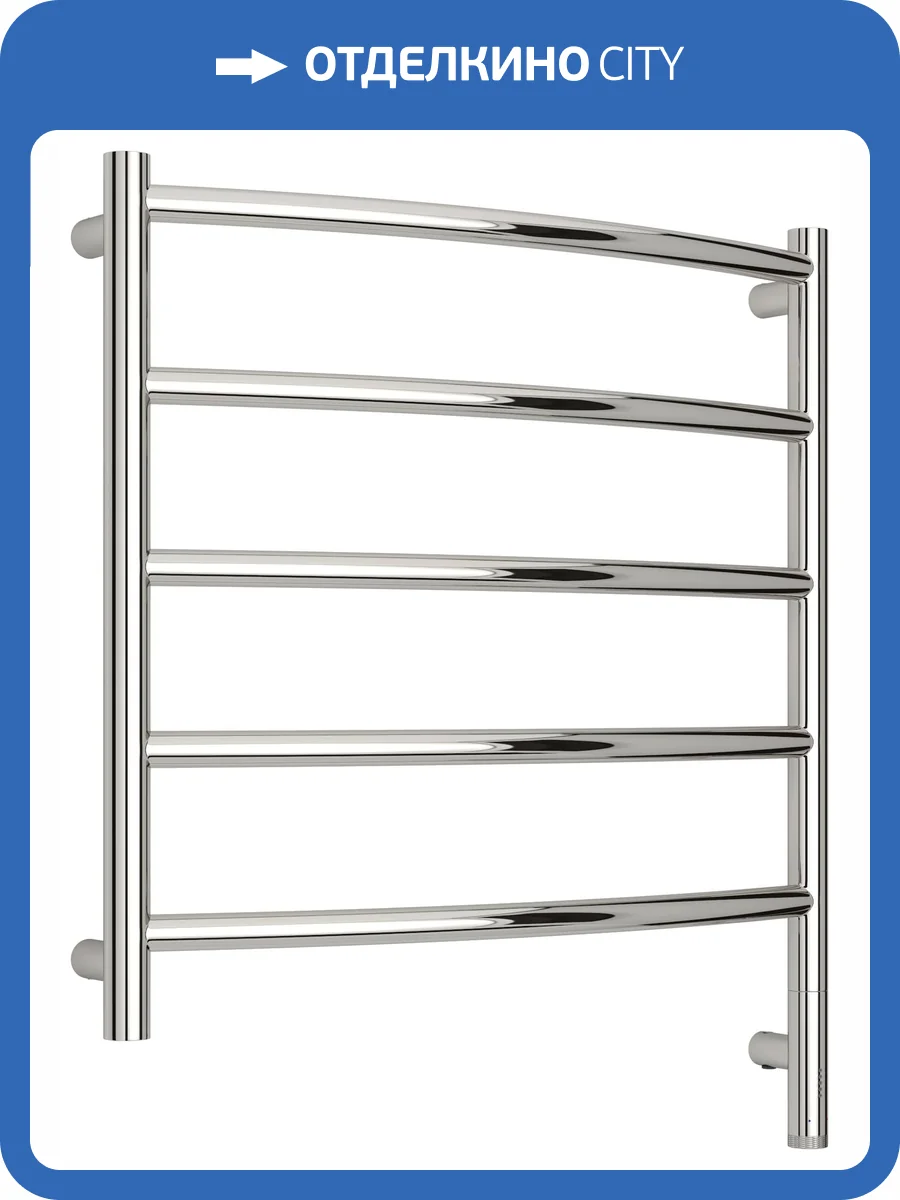 Полотенцесушитель электрический Сунержа Галант 3.1 00-6001-6060 60x60 фото 5