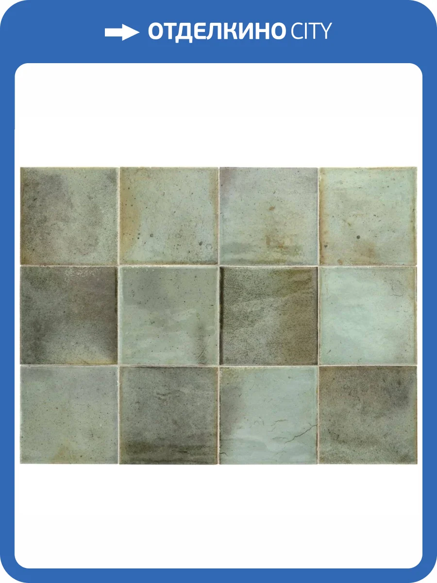 Керамическая плитка Equipe Hanoi 30013 Celadon 10x10 фото 9