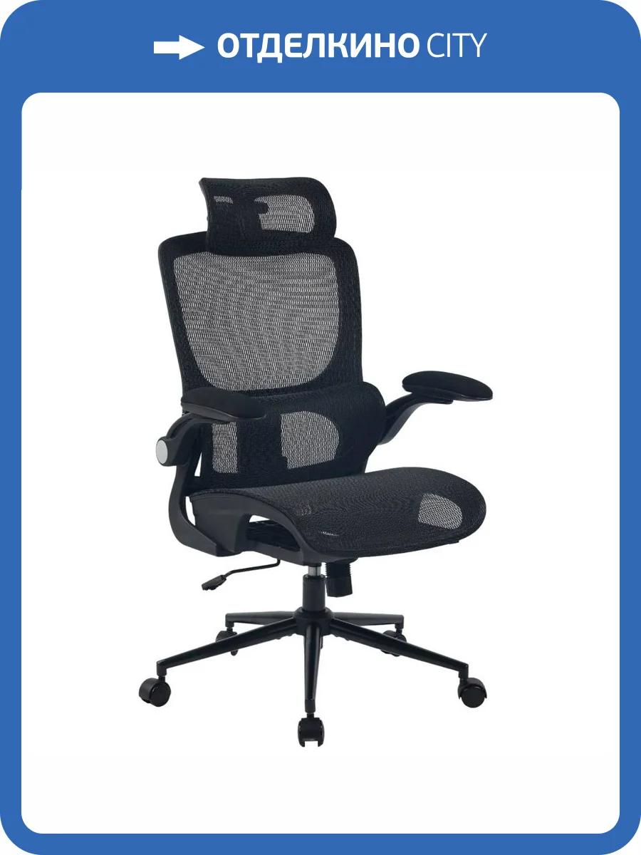 Кресло офисное Stool Group TopChairs Tactus ZR-24FZ78b черный фото 5