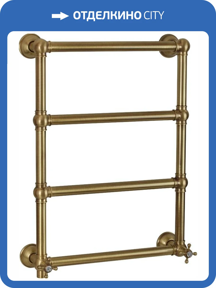 Полотенцесушитель электрический Migliore Colosseum 20279 75x56 см, L, бронза фото 3
