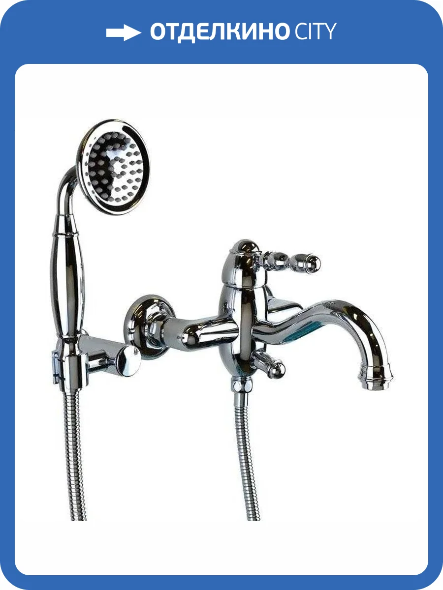 Смеситель для ванны Bronze de Luxe Tiffany 1904CR хром фото 5