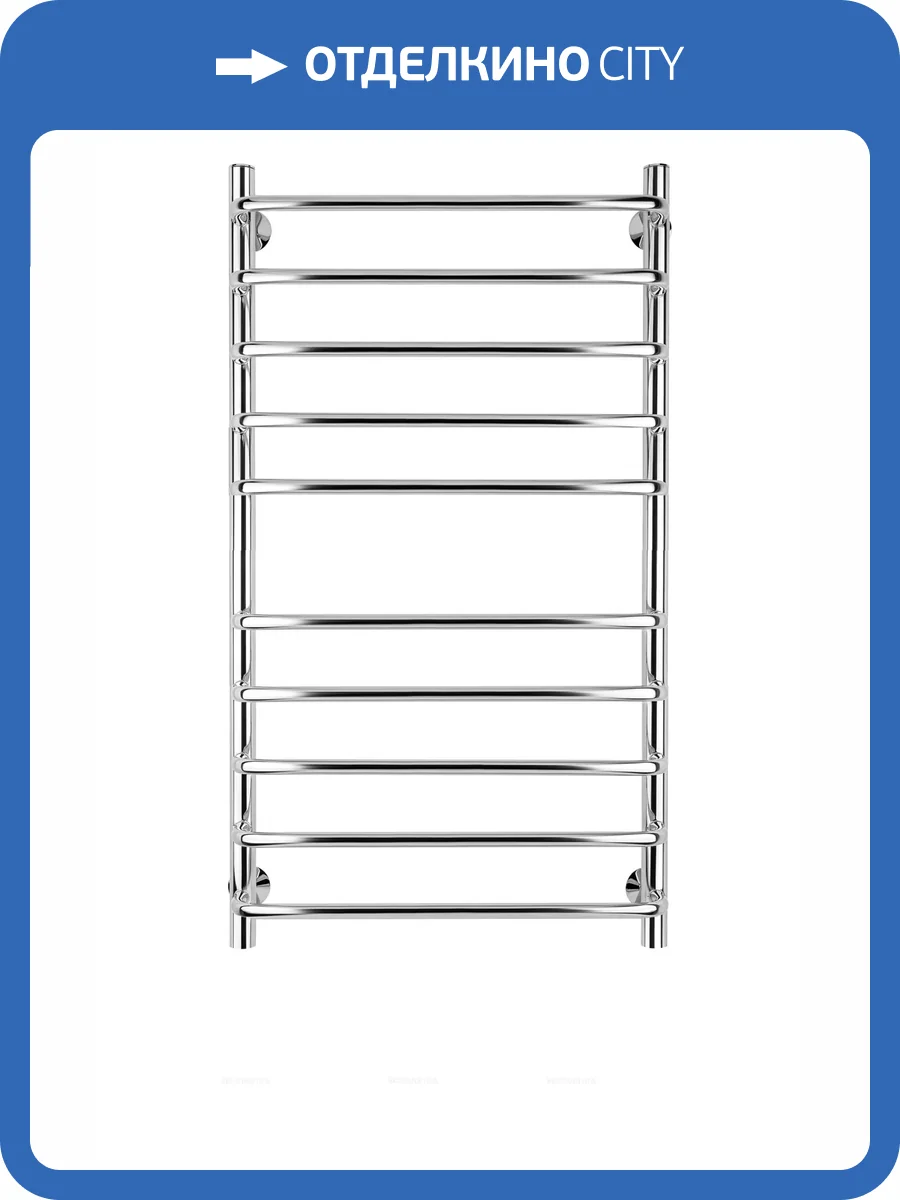 Полотенцесушитель водяной Secado Мерида 4603777445768 4 80x40, хром, с комплектом подключения фото 3