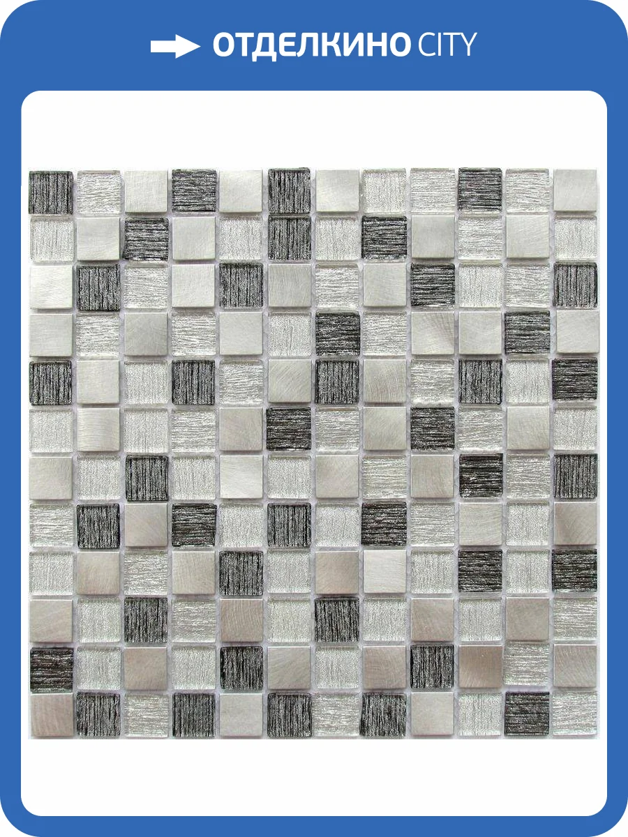 Мозаика Bonaparte Trend Silver 30x30 фото 2