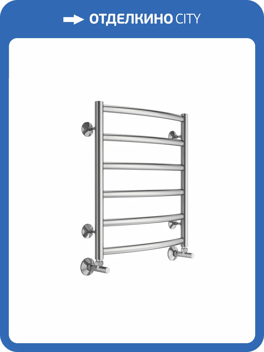 Полотенцесушитель Terminus Атланта+ П6 50x60, водяной фото 4
