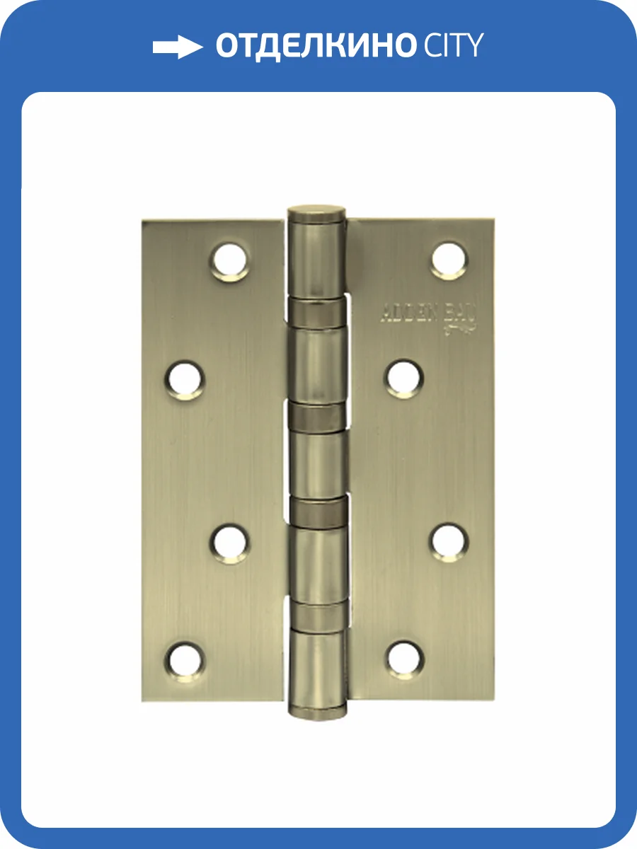 Петля универсальная Adden Bau 4BB, матовый никель фото 2