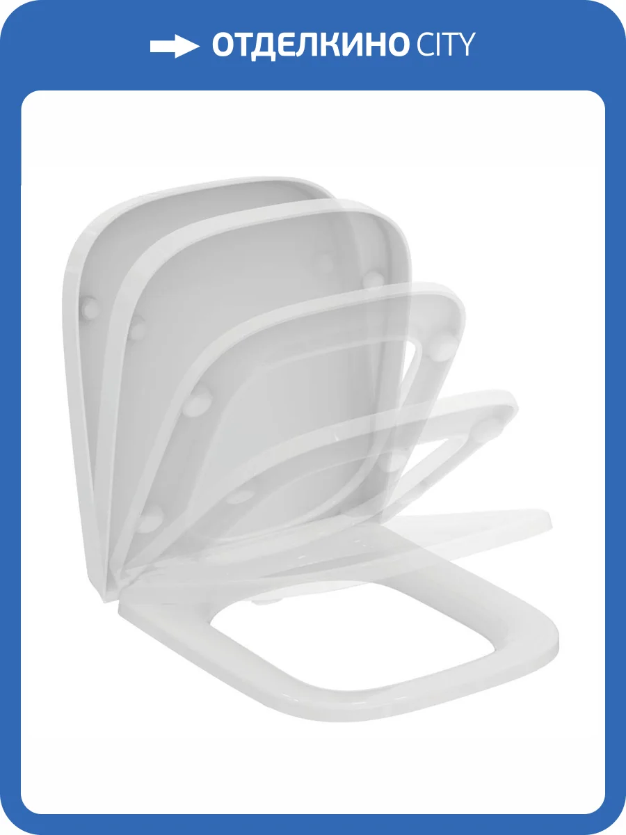 Крышка-сиденье Ideal Standard I.Life S T473701 Euro White (Евробелый) фото 5