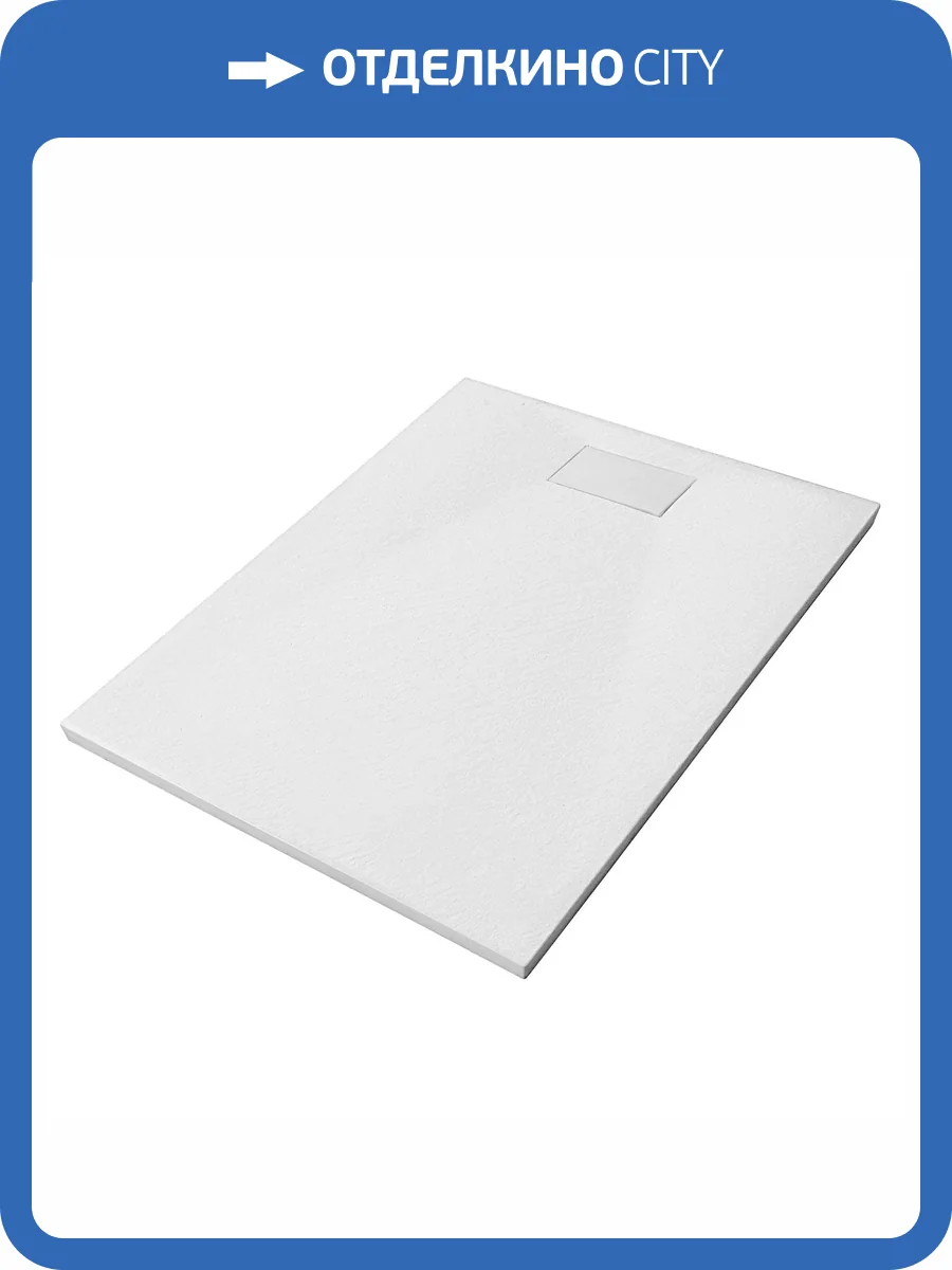 Душевой поддон Wasserkraft Main 41T14 белый, 110x80 фото 3