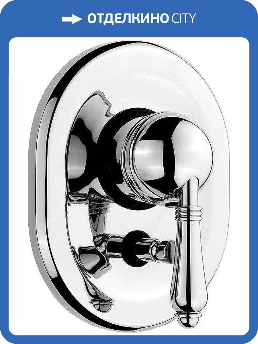 Внешняя часть смесителя Nicolazzi Signal 3460CR75 хром фото 2