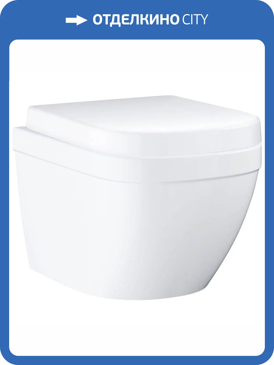 Унитаз подвесной Grohe Euro Ceramic 3920600 фото 7