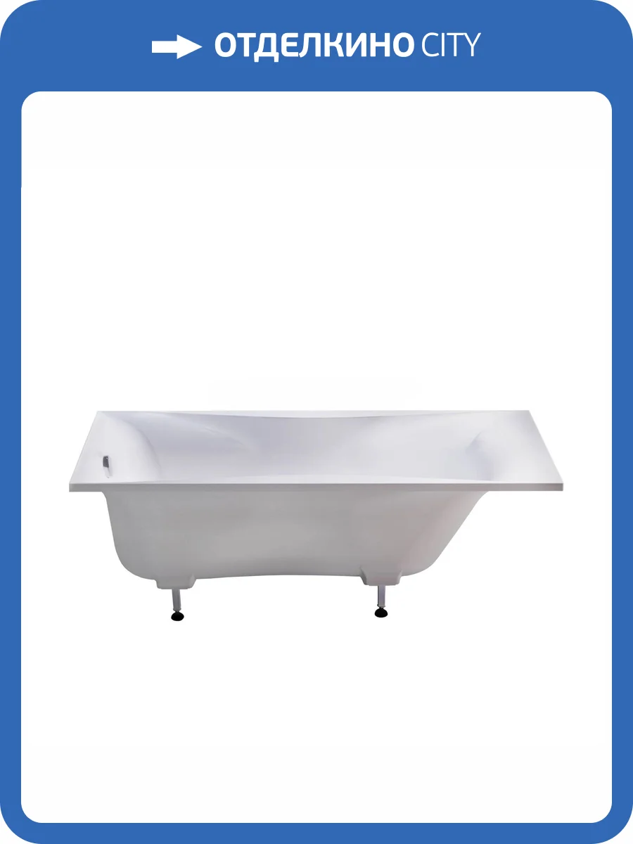 Ванна из искусственного камня Астра-Форм Вега Solid Surface 01010067 170x70 белая матовая фото 4