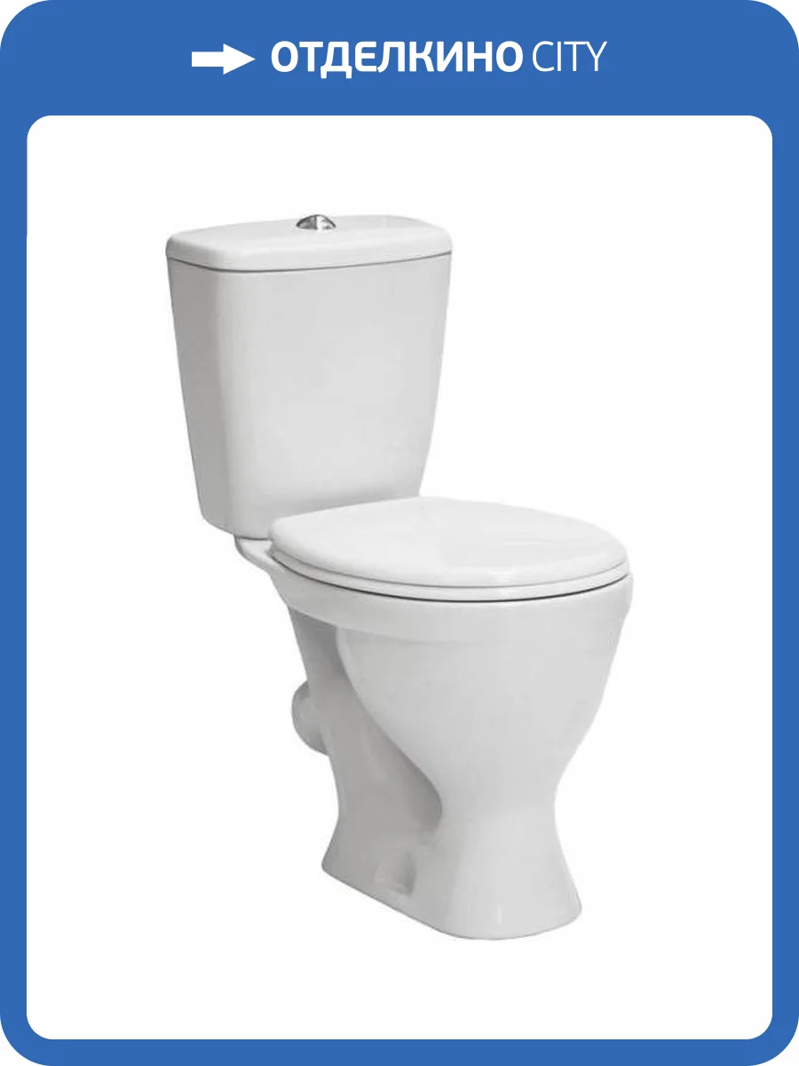 Унитаз-компакт Sanita Эталон WC.CC/Etalon/1-P/WHT.G/S1 фото 3