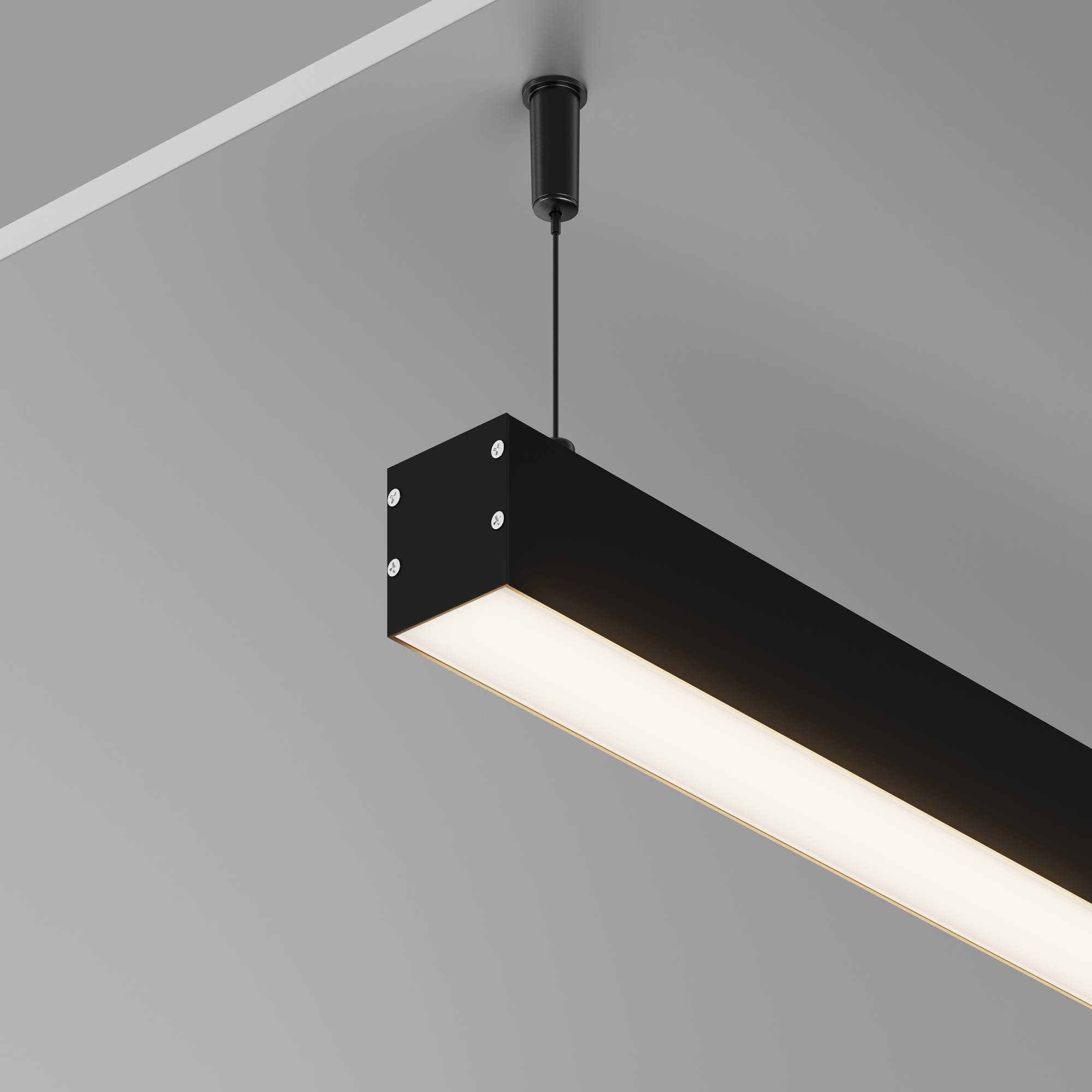 Профиль алюминиевый накладной-подвесной Led Strip 633003 фото 7