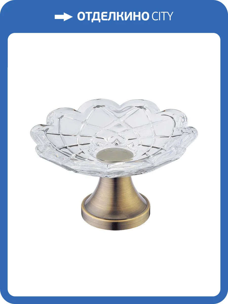 Мыльница Boheme 10201 Бронза фото 2