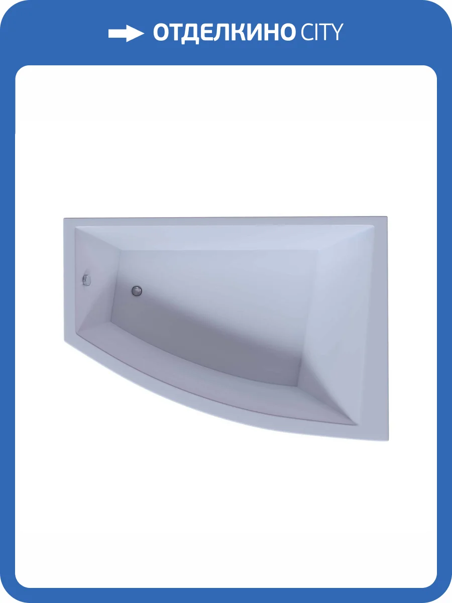 Акриловая ванна Aquatek Оракул ORK180-0000009 180x125 правая, с вклеенным каркасом фото 6