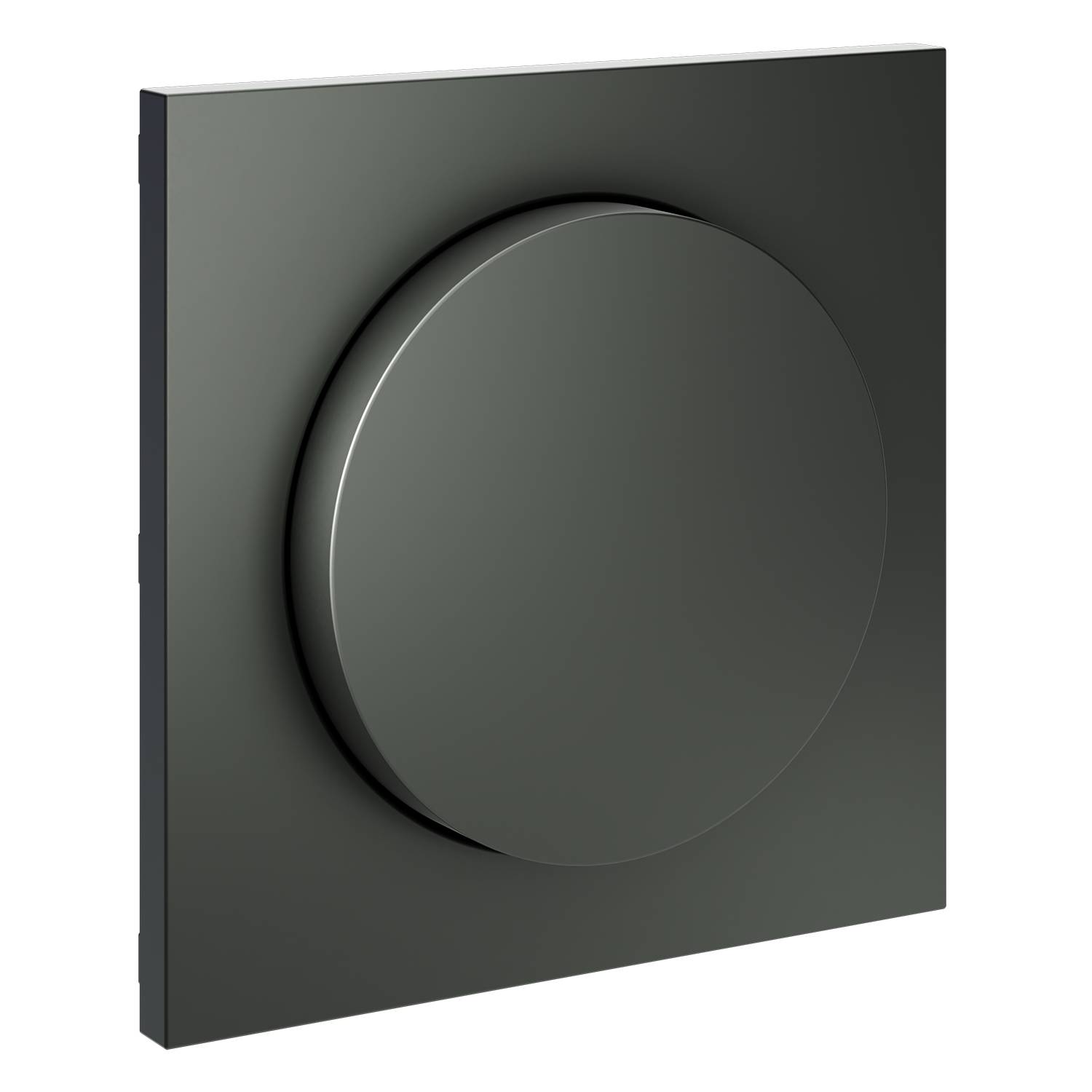 Лицевая панель для светорегулятора поворотно-нажимного Voltum S70 VLS002006 титан