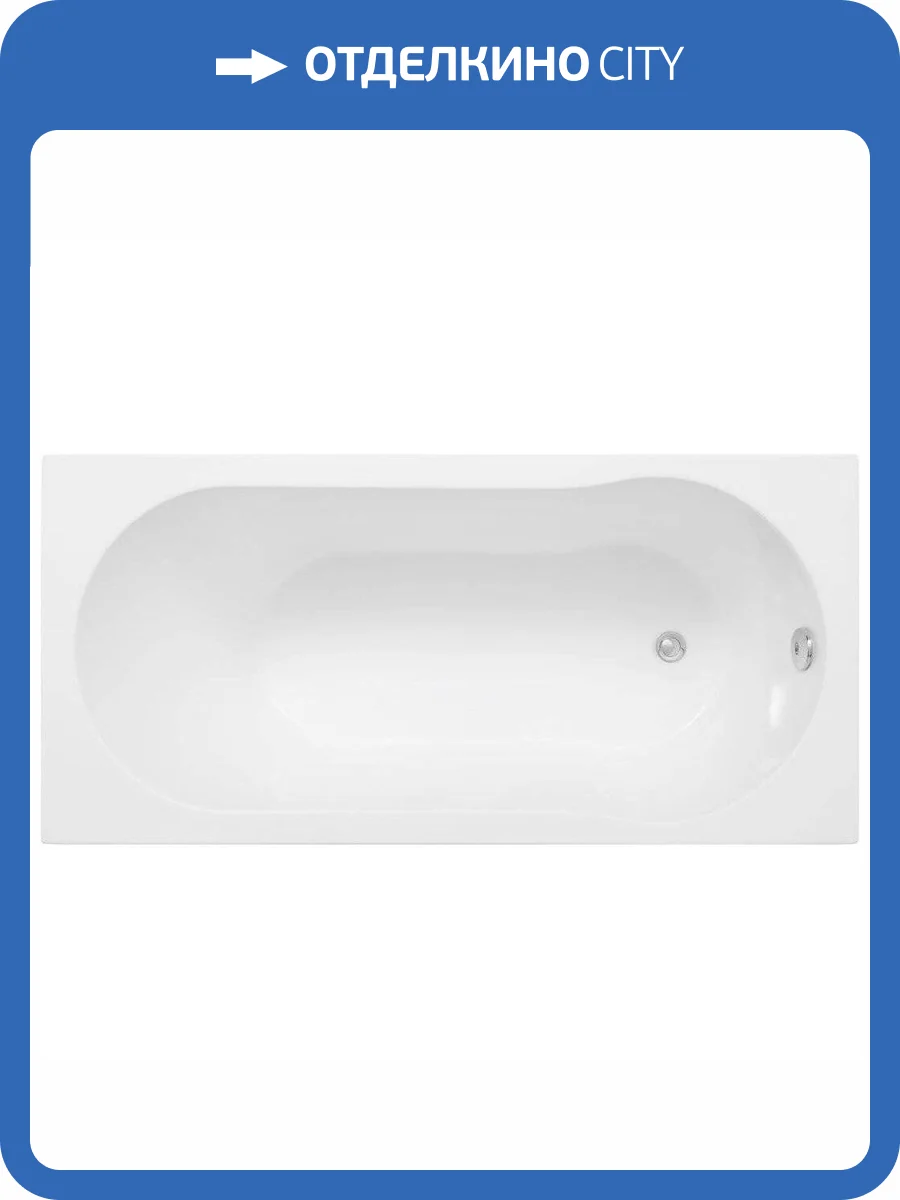 Акриловая ванна Aquanet Light 243871 160x70 с каркасом фото 11