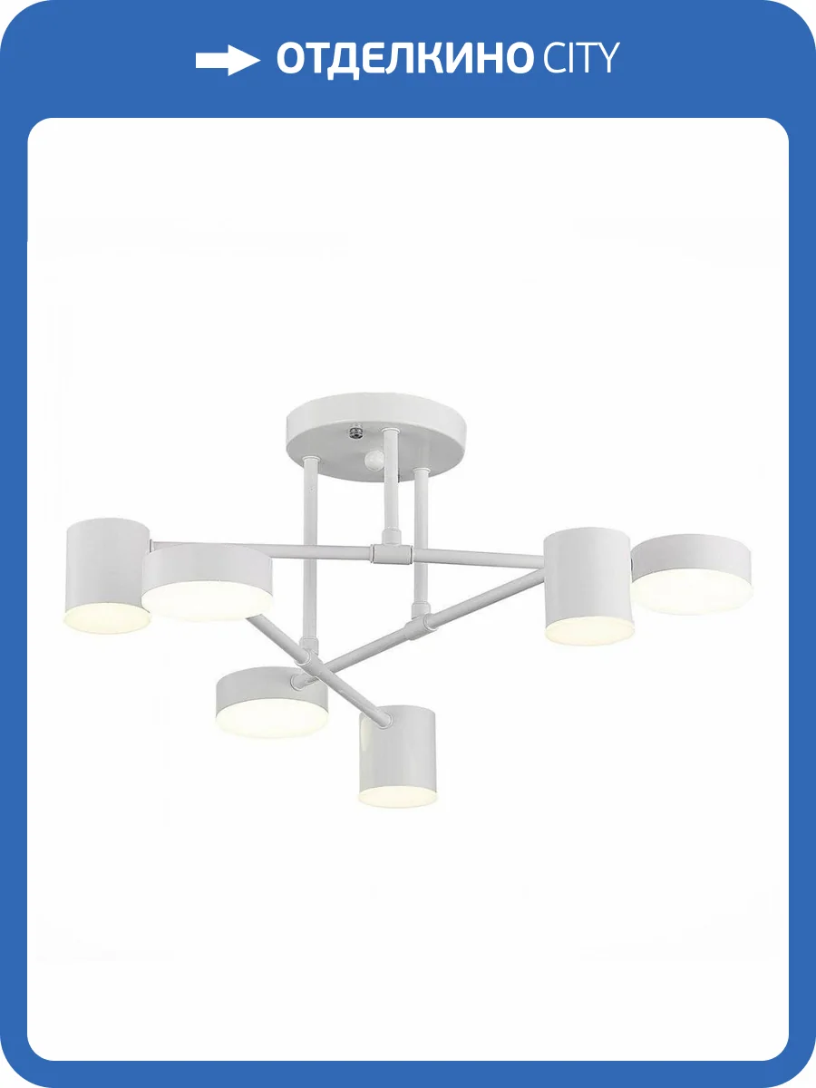 Потолочная светодиодная люстра Evoluce Nobel SLE201052-06 фото 2